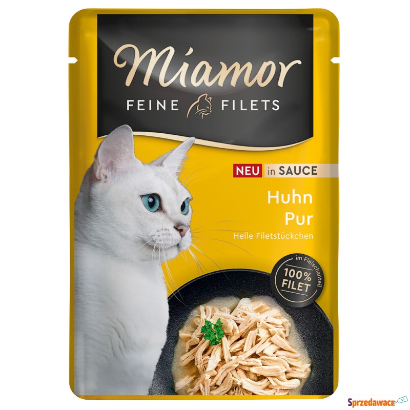 Miamor, Feine Filets w sosie, 6 x 100 g - Kurczak - Karmy dla kotów - Koszalin
