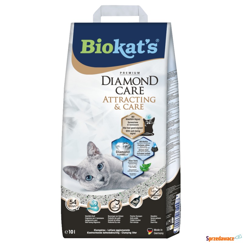 Biokat's Diamond Care Attracting & Care, żwirek... - Żwirki do kuwety - Koszalin