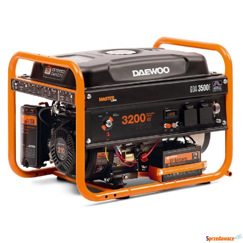 DAEWOO GDA 3500E AGREGAT GENERATOR PRĄDOTWÓRCZY... - Agregaty - Opalenica
