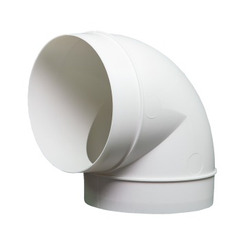 Kolanko okrągłe DOMUS 90° fi 10 cm kod 490