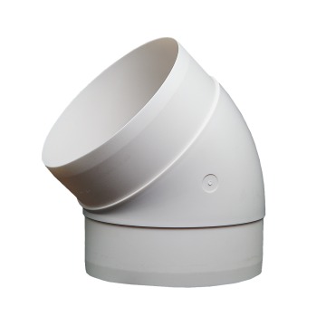 Kolanko okrągłe DOMUS 45° fi 10 cm kod 491