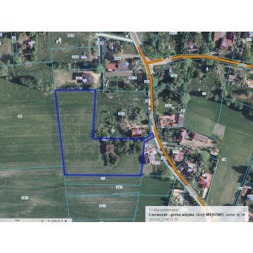 Działka 10037 m2 Miękowo gm. Czerwonak k.Poznania