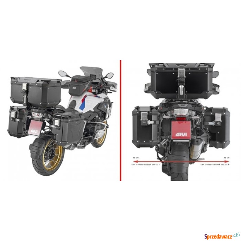GIVI STELAŻ KUFRÓW BOCZNYCH OUTBACK EVO-BMW R1250G - Kufry i bagaż - Elbląg