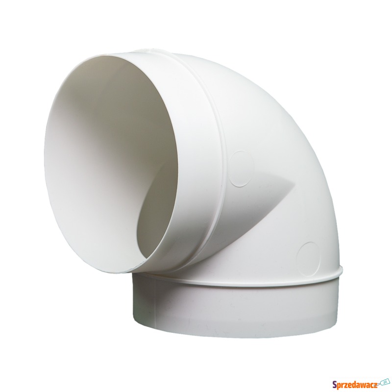 Kolanko okrągłe DOMUS 90° fi 10 cm kod 490 - Okapy kuchenne - Bełchatów