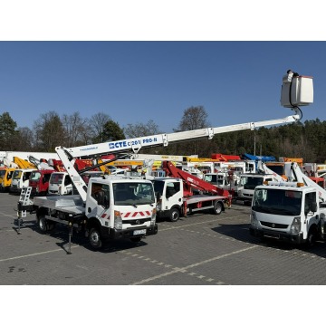 Nissan Cabstar - Podnośnik Koszowy 20m CTE 201 PRO H Zwyżka UDT Wumag CMC GSR P7