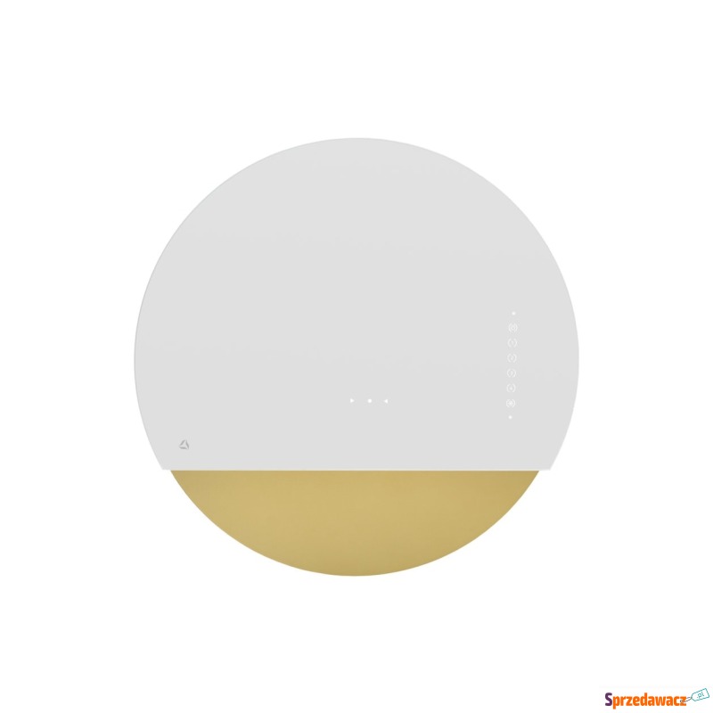 Okap Ciarko Design Eclipse white/gold - Okapy kuchenne - Zgorzelec