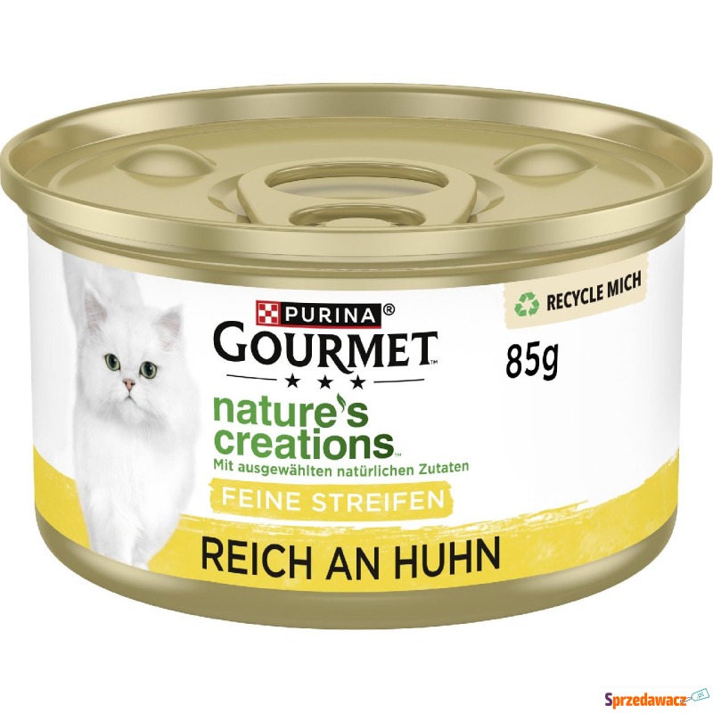 Gourmet Nature's Creations Grilled, 12 x 85 g... - Karmy dla kotów - Żory
