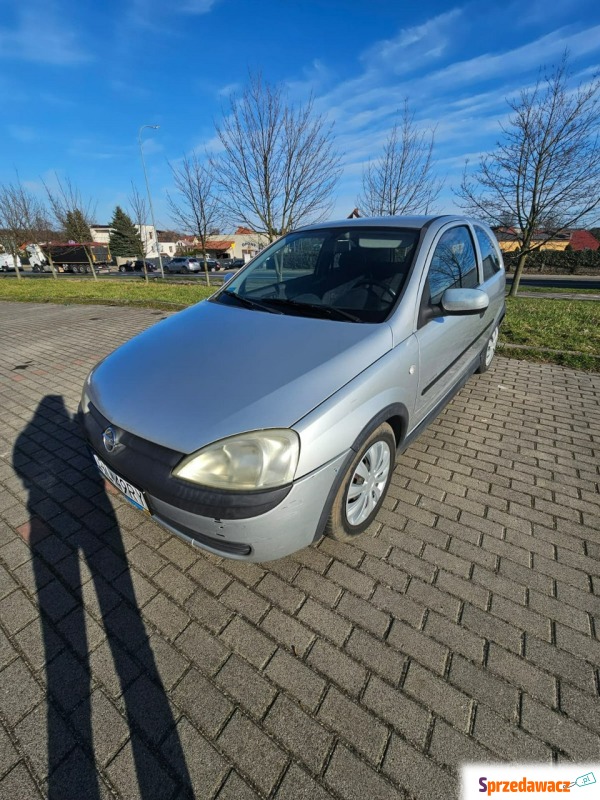 Opel Corsa  Hatchback 2002,  1.7 diesel - Na sprzedaż za 3 300,00 zł - Głogów