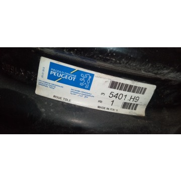Oryg. 4szt włoskie Felgi stalowe R16" model 5401.H9 do Peugeota 407 / innego