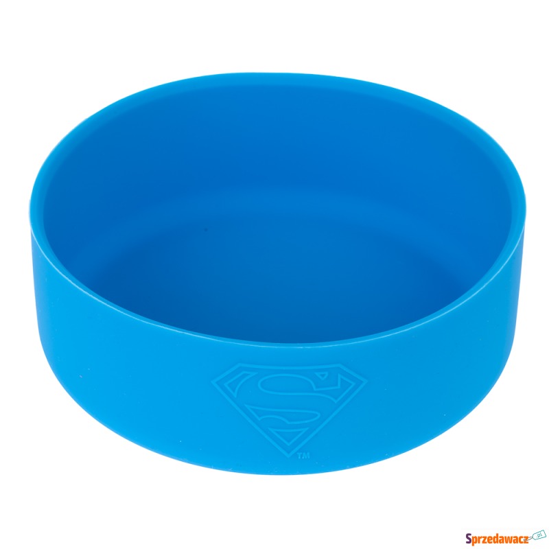 DC Superman silikonowa miska - 600 ml, Ø 14 cm - Miski dla psów - Sieradz