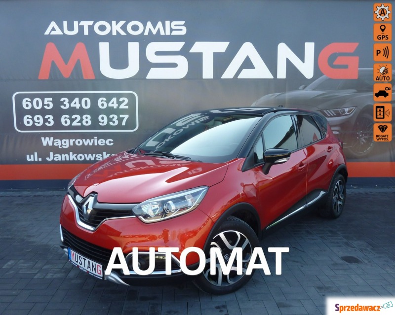 Renault Captur  SUV 2017,  1.2 benzyna, automat - Na sprzedaż za 44 900 zł - Wągrowiec