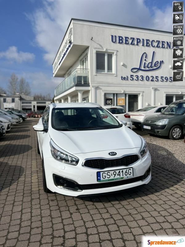Kia Ceed 2018,  1.6 diesel, automat - Na sprzedaż za 53 790 zł - Słupsk
