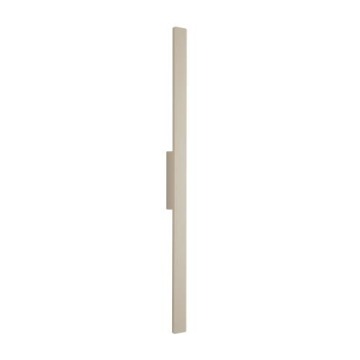 Minimalistyczny kinkiet zewnętrzny DEMI LED w kolorze piaskowym 18W barwa ciepła 11556 Nowodvorski