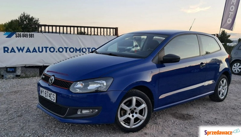 Volkswagen Polo  Hatchback 2012,  1.2 benzyna - Na sprzedaż za 16 900 zł - Rawa Mazowiecka