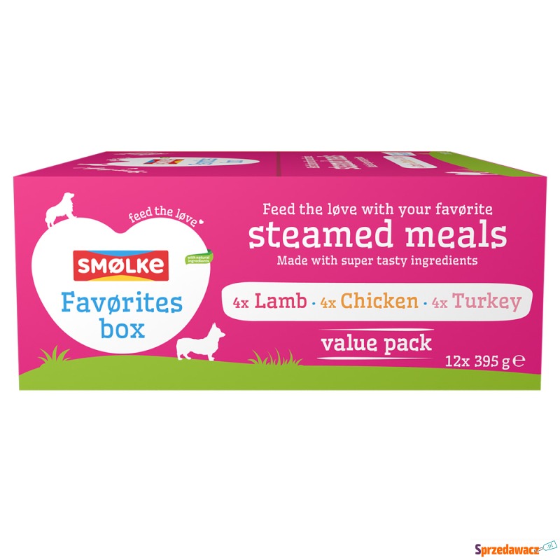 Smølke Steamed Meals, 12 x 395...
