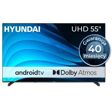 Telewizor Hyundai UHD 55'' Android Wi-Fi Bluetooth ULX55359GSMART