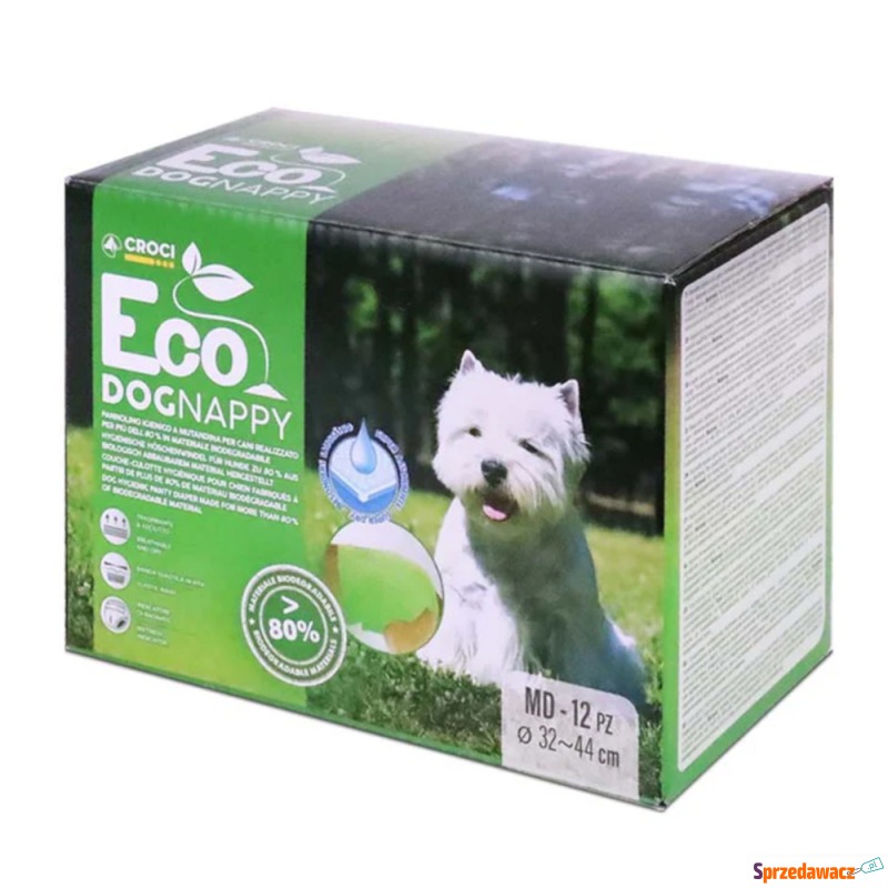 Croci Nappy Eco pieluchy dla psów - Rozm. M: 32... - Akcesoria dla psów - Radom