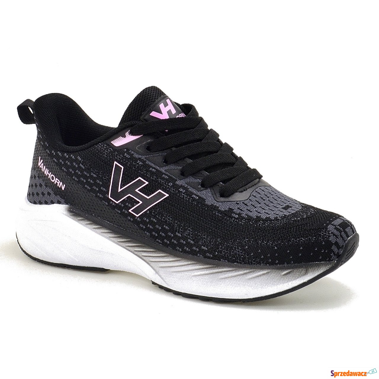 Czarne sportowe buty damskie V...