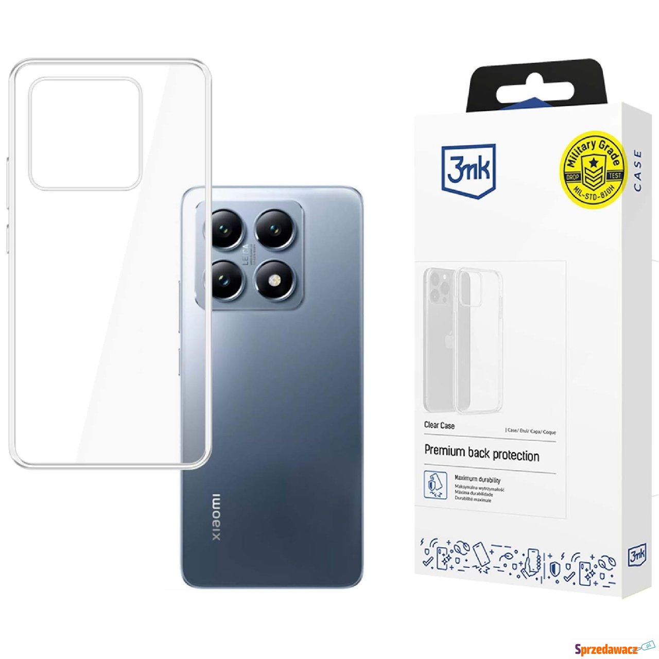 Etui 3mk Clear Case do Xiaomi 14T,...