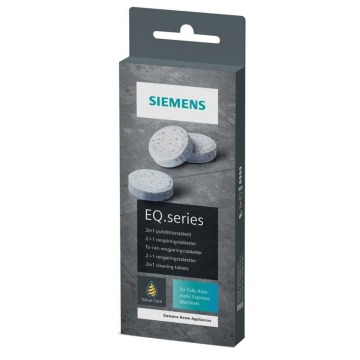 Siemens TZ80001B Tabletki Czyszczące 10 szt.
