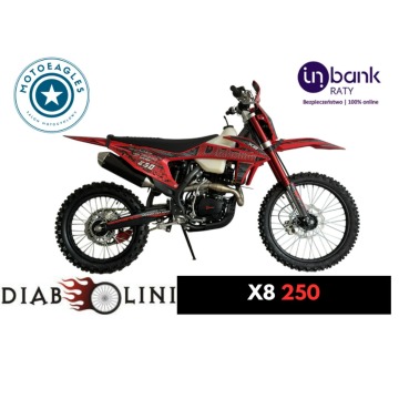 Cross Diabolini X8 250 Transport Raty Fvat LED Licznik Okleina 3D