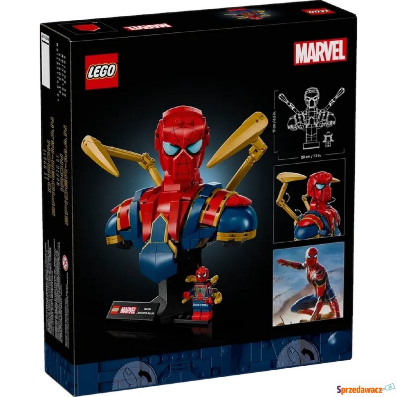 Klocki konstrukcyjne LEGO Marvel 76326 Popiersie... - Klocki - Radom