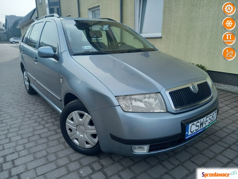 Skoda Fabia 2002,  1.4 benzyna, automat - Na sprzedaż za 8 900,00 zł - Nowe