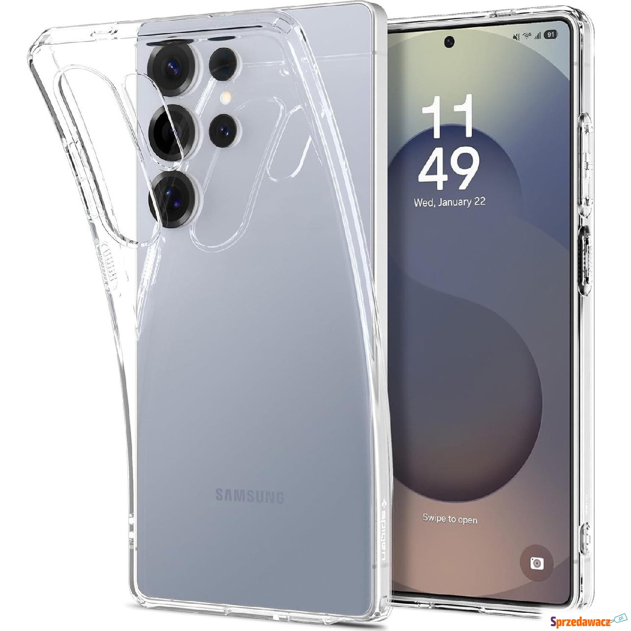 Etui Spigen Liquid Crystal do...