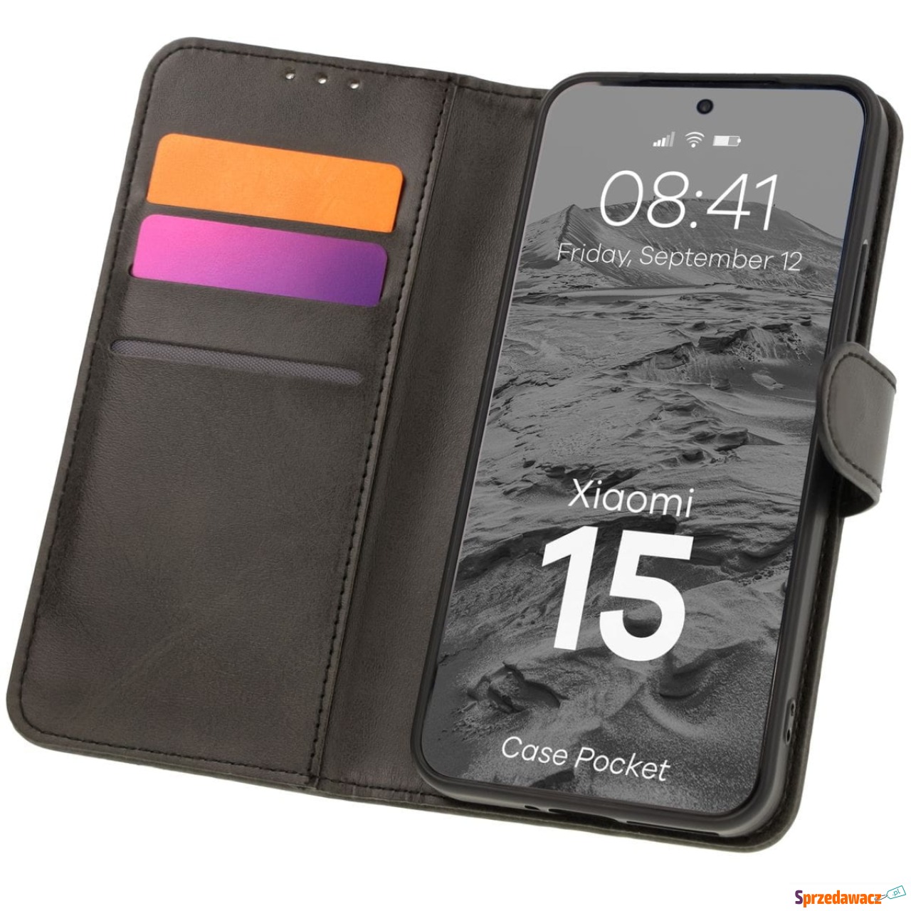 Etui z klapką Bizon Case Pocket...