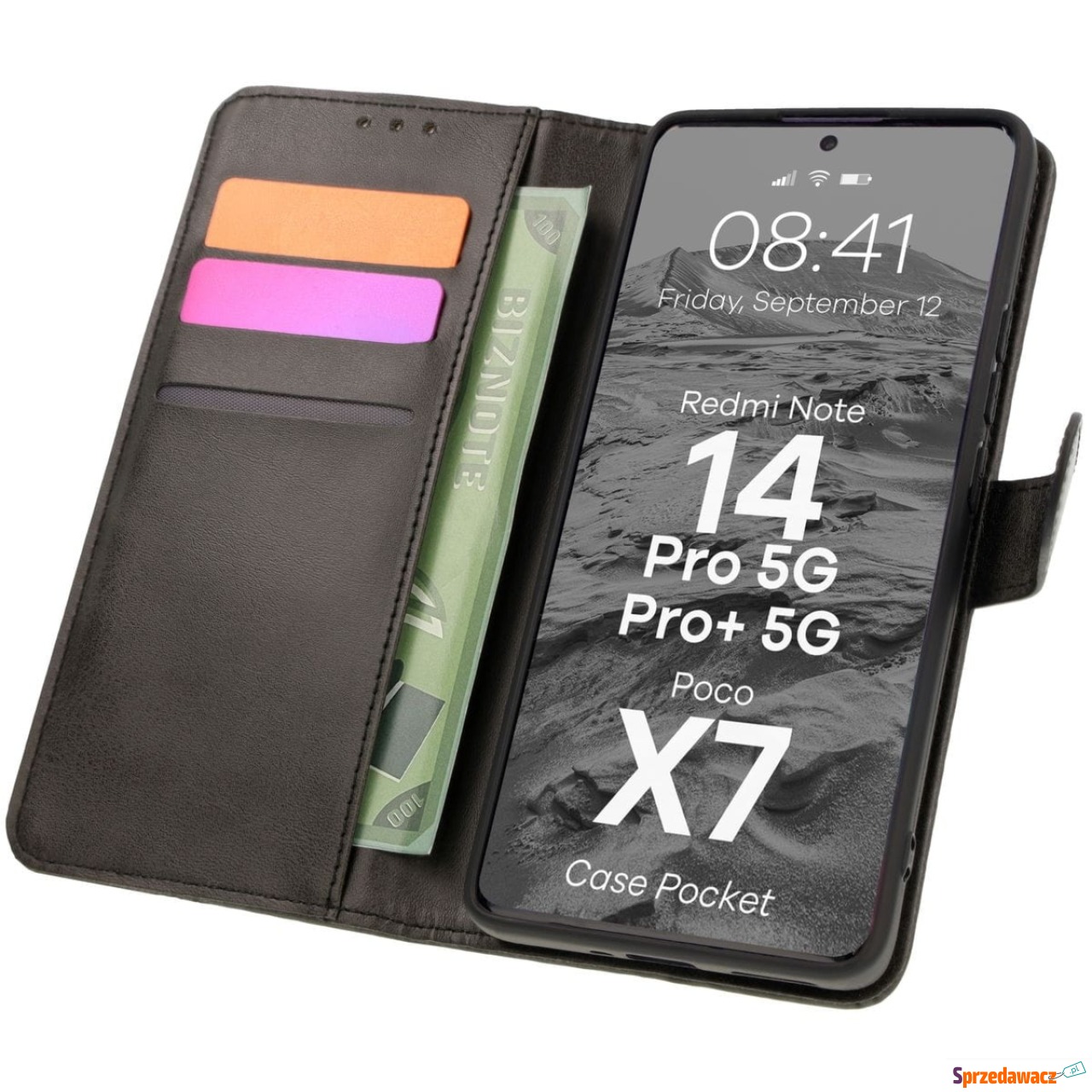 Etui z klapką Bizon Case Pocket...