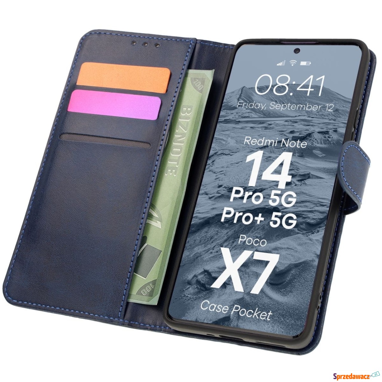 Etui z klapką Bizon Case Pocket...