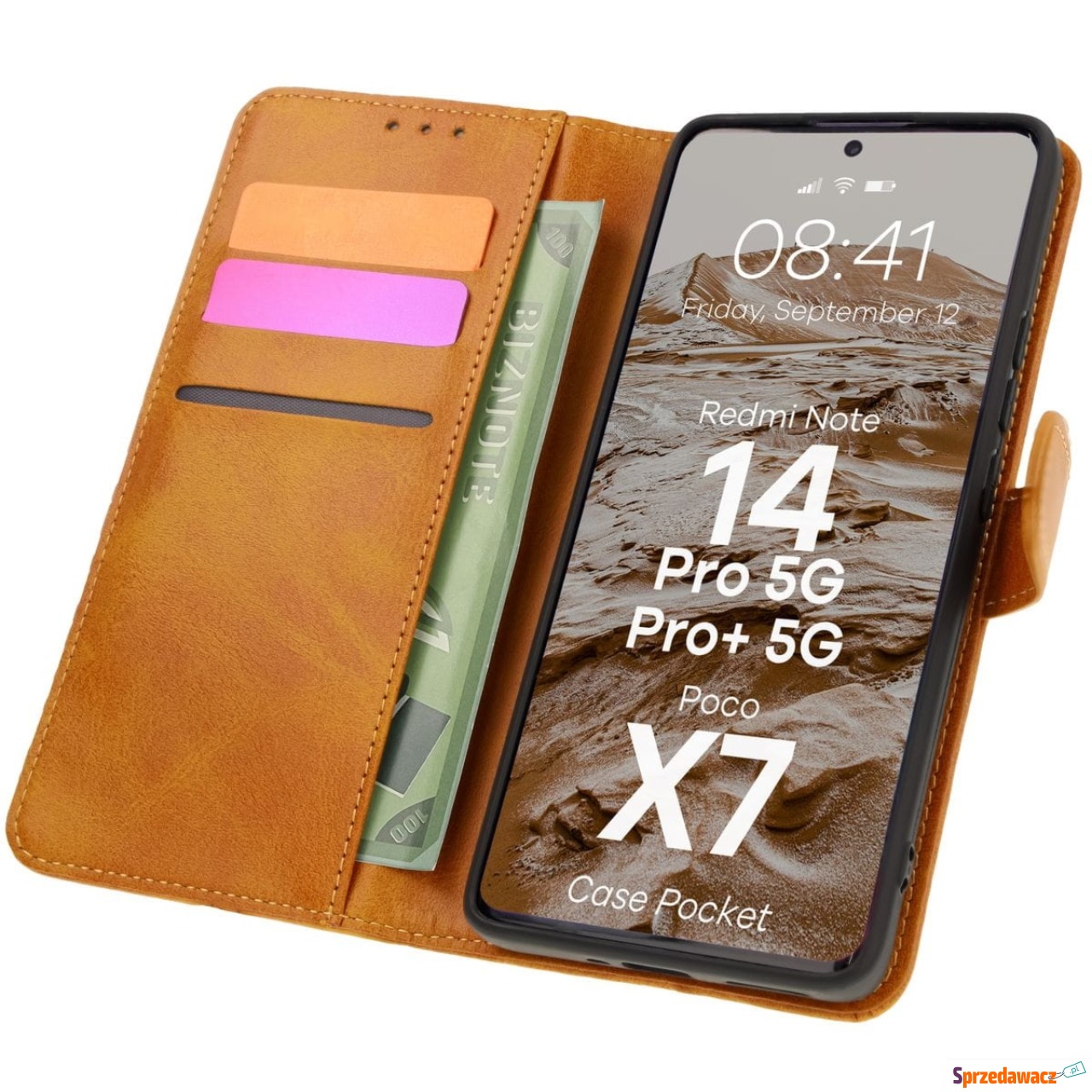 Etui z klapką Bizon Case Pocket...