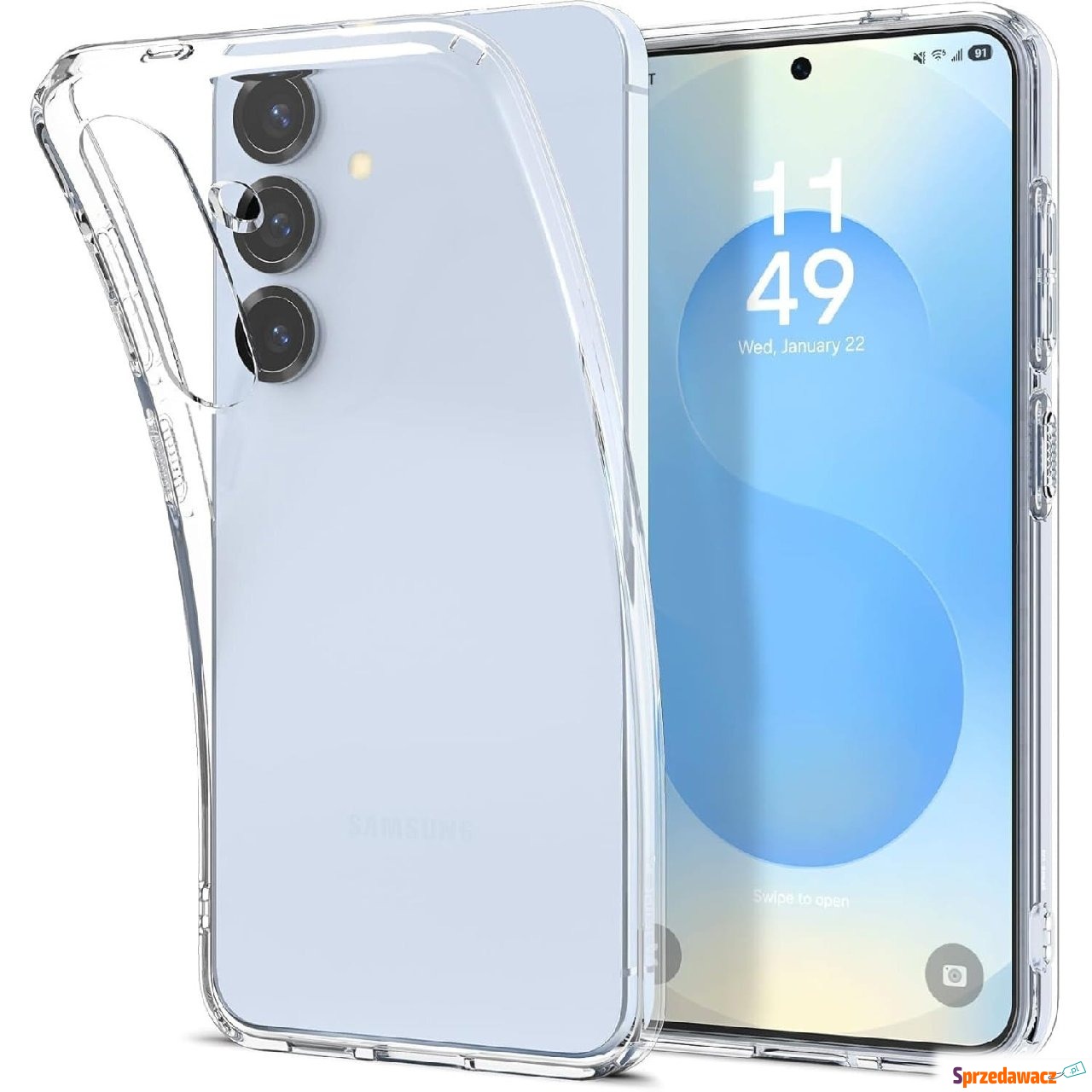 Etui Spigen Liquid Crystal do...