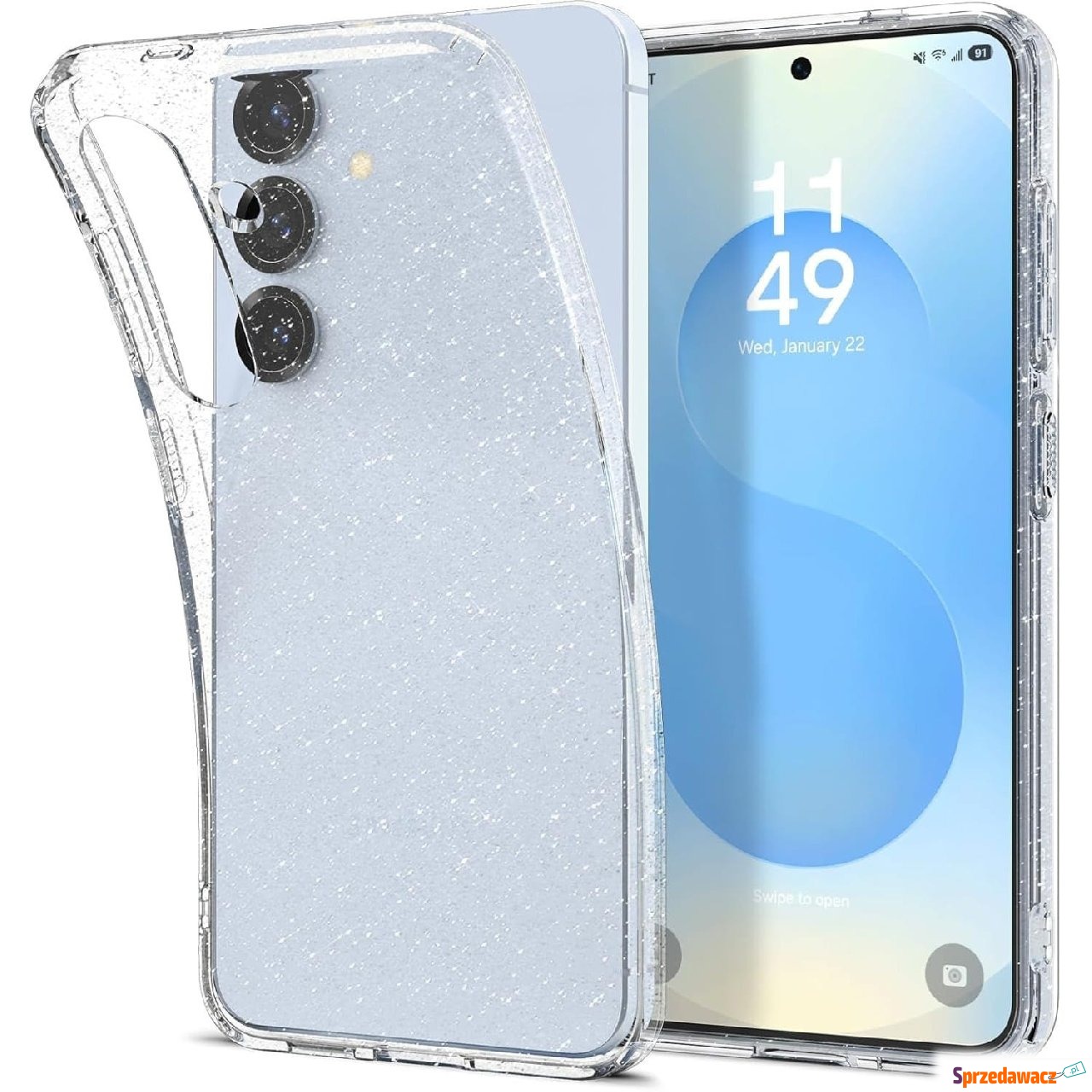 Etui Spigen Liquid Crystal Glitter...