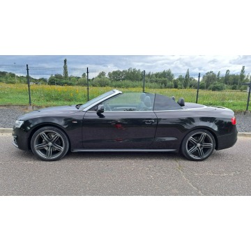 Audi A5  Kabriolet 2013,  2.0 diesel, automat - Na sprzedaż za 37 400 zł - Pabianice - zdjęcie 5