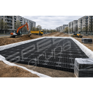 Drenaż ogrodowy SPEED drain 60x60x5 - Pozostałe podłoża - Warszawa - zdjęcie 2