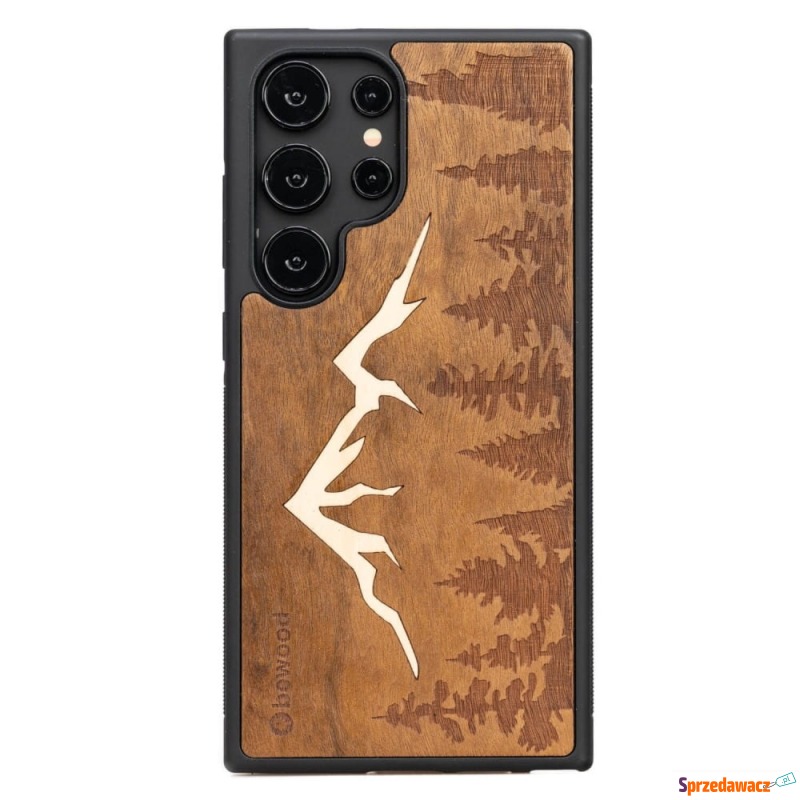Drewniane etui do Galaxy S25 Ultra, Bewood Góry... - Etui na smartfony - Lubin