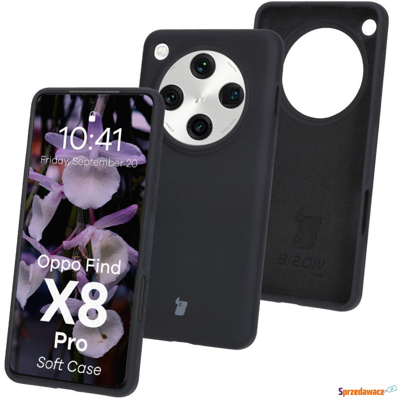 Silikonowe etui Bizon Soft Case do Oppo Find X8... - Etui na smartfony - Kraków
