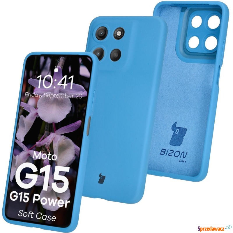 Silikonowe etui Bizon Soft Case do Motorola Moto... - Etui na smartfony - Stalowa Wola