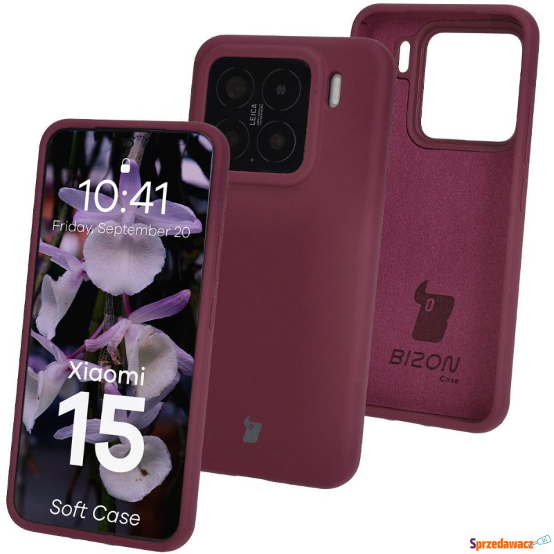 Silikonowe etui Bizon Soft Case do Xiaomi 15,... - Etui na smartfony - Siedlce