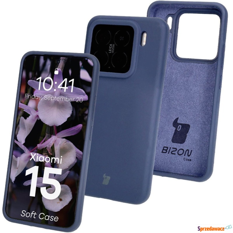 Silikonowe etui Bizon Soft Case do Xiaomi 15,... - Etui na smartfony - Zielona Góra
