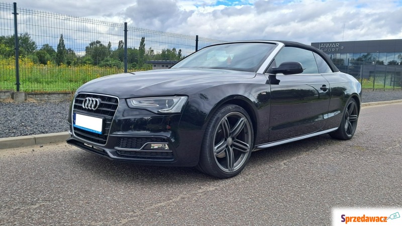 Audi A5  Kabriolet 2013,  2.0 diesel, automat - Na sprzedaż za 37 400 zł - Pabianice