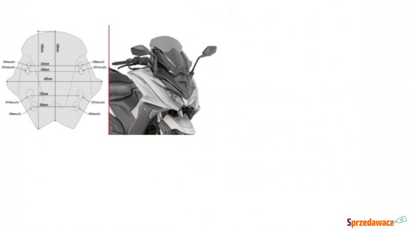 GIVI SZYBA DYMIONA KYMCO AK 550...