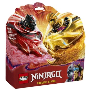 Klocki konstrukcyjne LEGO Ninjago 71826 Smocze Spinjitzu — zestaw bitewny