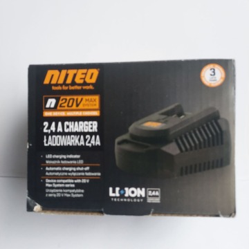 NITEO 20vMax System ładowarka baterii