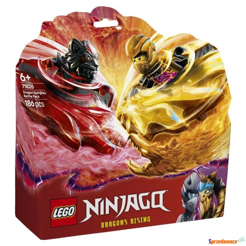 Klocki konstrukcyjne LEGO Ninjago 71826 Smocze... - Klocki - Olsztyn