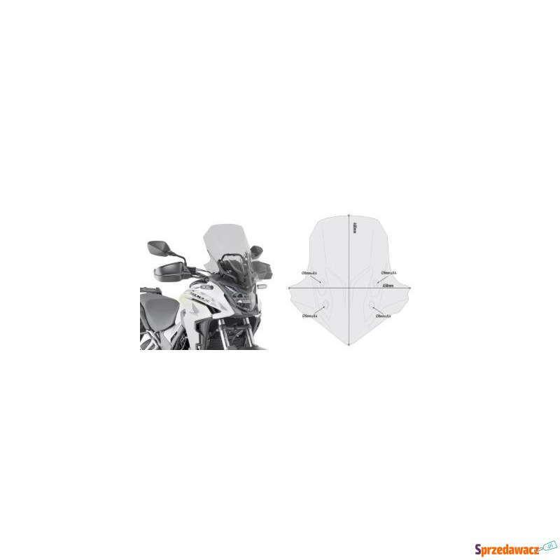 GIVI D1171S SZYBA DYMIONA 46 x 45 cm HONDA CB... - Kierownica i licznik - Lublin
