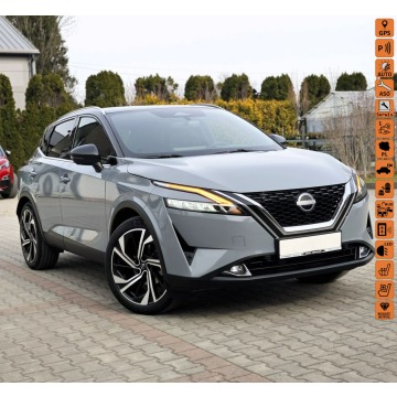 Nissan Qashqai - FULL Skóra Panorama Kamery 360 Salon PL