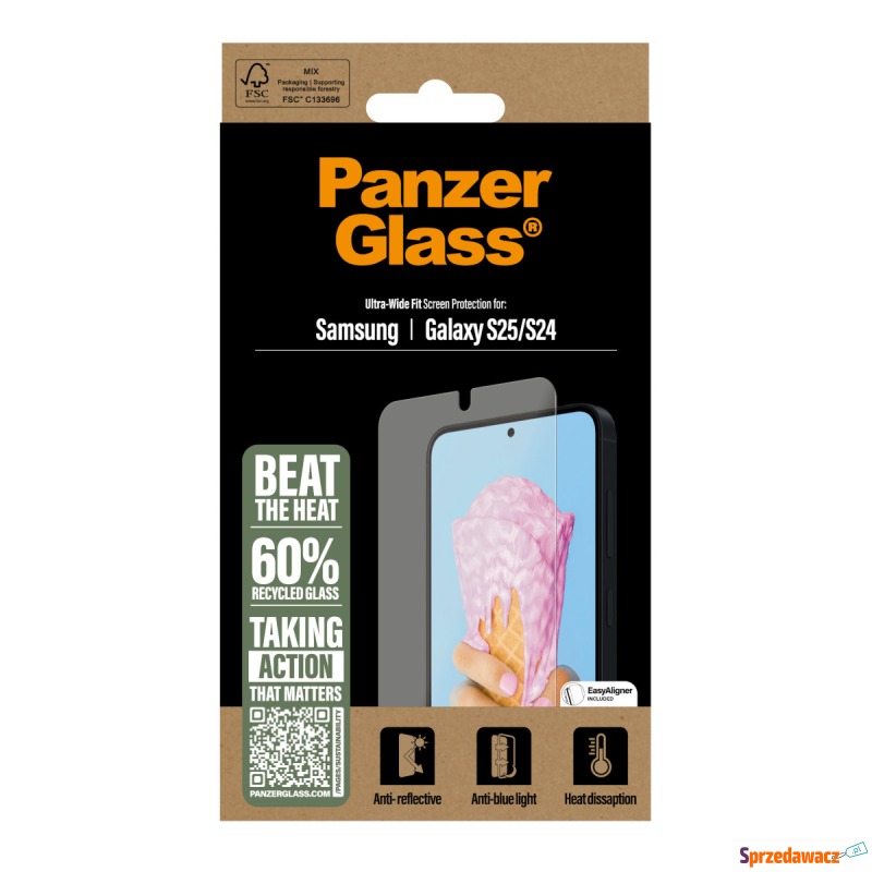 Szkło ochronne PanzerGlass Screen Protector A... - Akcesoria i części do... - Sosnowiec
