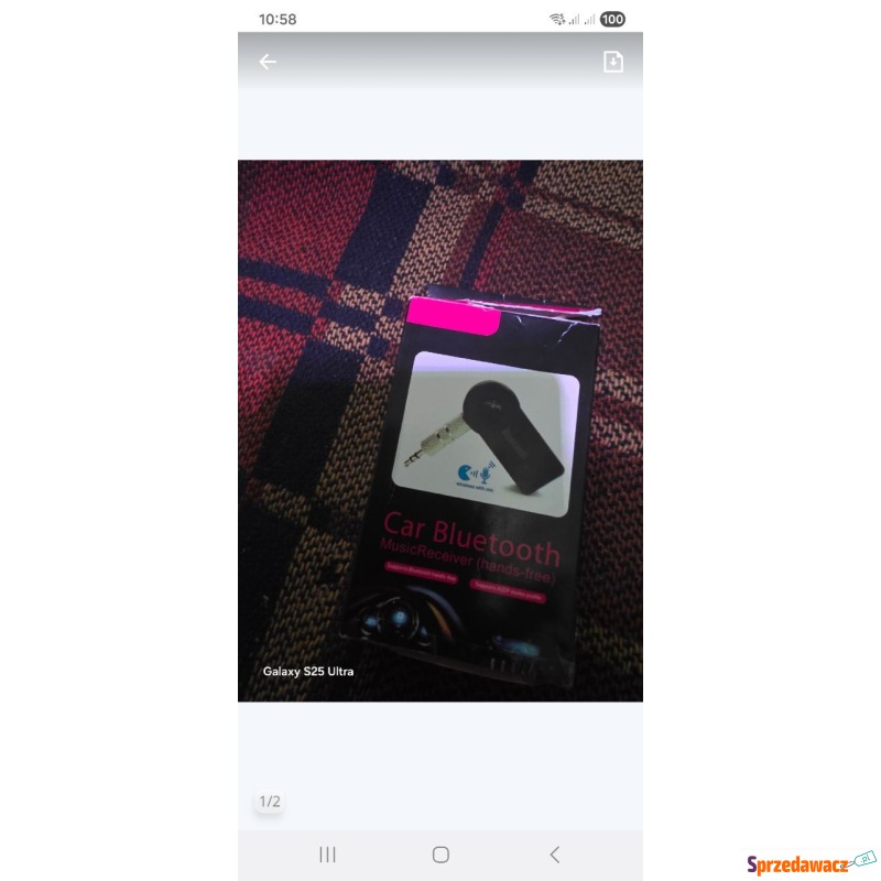 Odbiornik Bluetooth - Pozostałe art. elekt... - Czarne